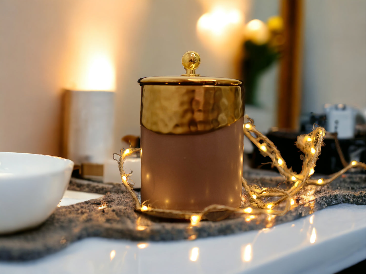 Aromatherapie Kerze Strahlend